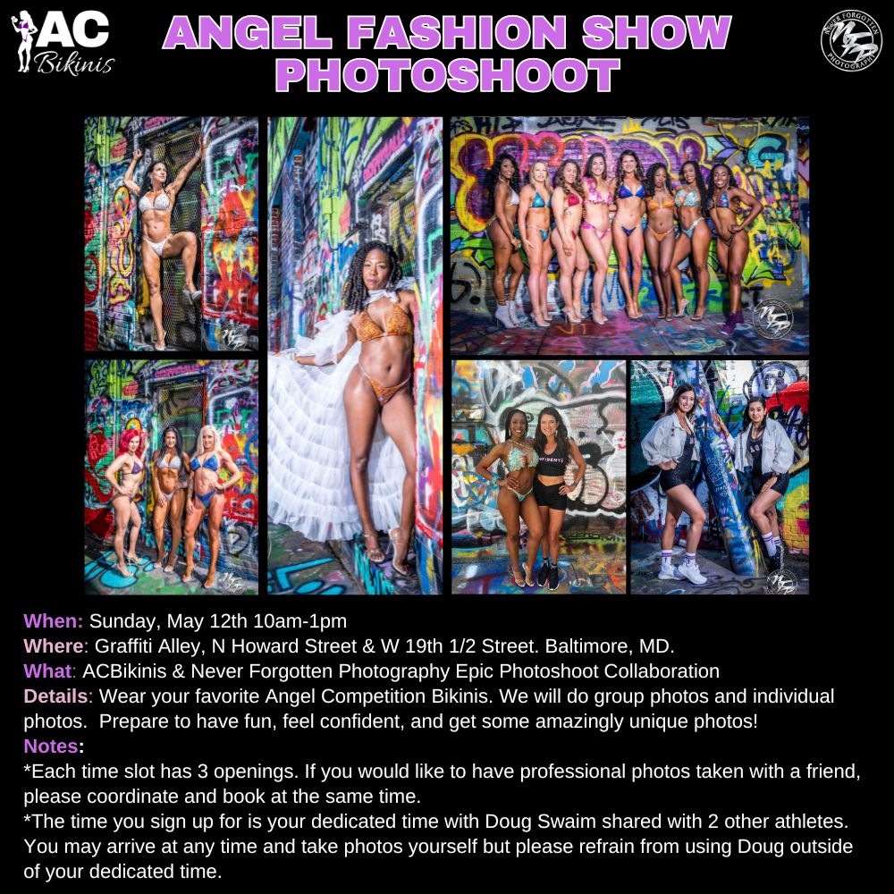 Angel Fashion Show Photoshoot