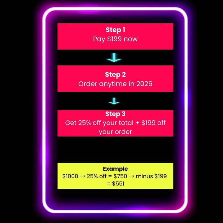 Lock in Black Friday Pricing Now and Design Later