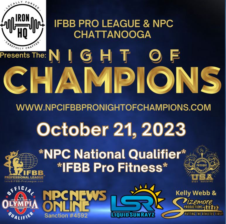 Night Of Champions Chattanooga, TN October 20th