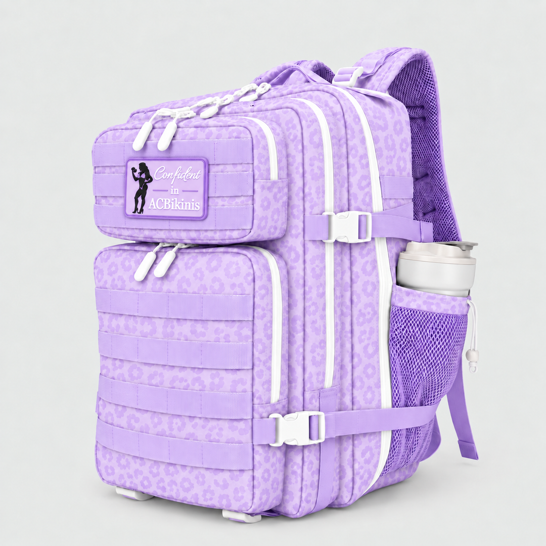 ACBikinis Tactical Backpack  Angel Competition BikinisThe best NPC Competition Suits for the Bikini Division, Fit Model Division Suits, and bodybuilding suits.