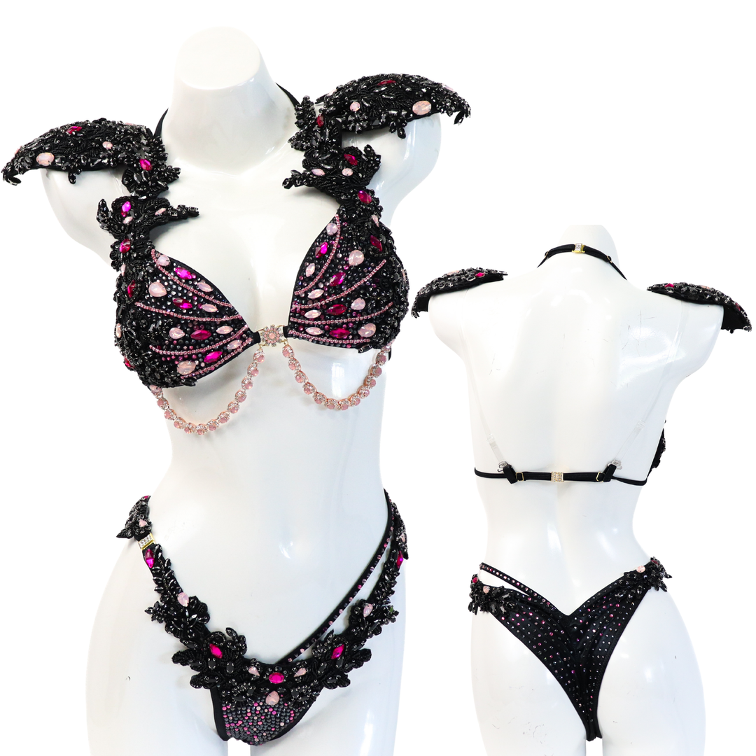 Custom Couture  Angel Competition BikinisThe best NPC Competition Suits for the Bikini Division, Fit Model Division Suits, and bodybuilding suits.