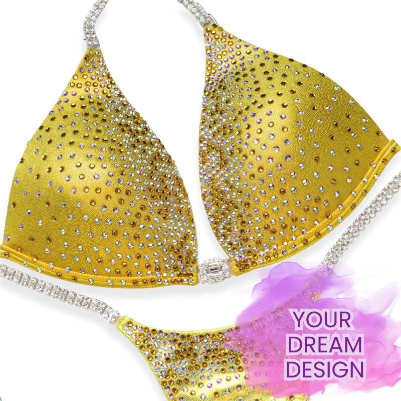 Custom Angel Ombre  Angel Competition BikinisThe best NPC Competition Suits for the Bikini Division, Fit Model Division Suits, and bodybuilding suits.