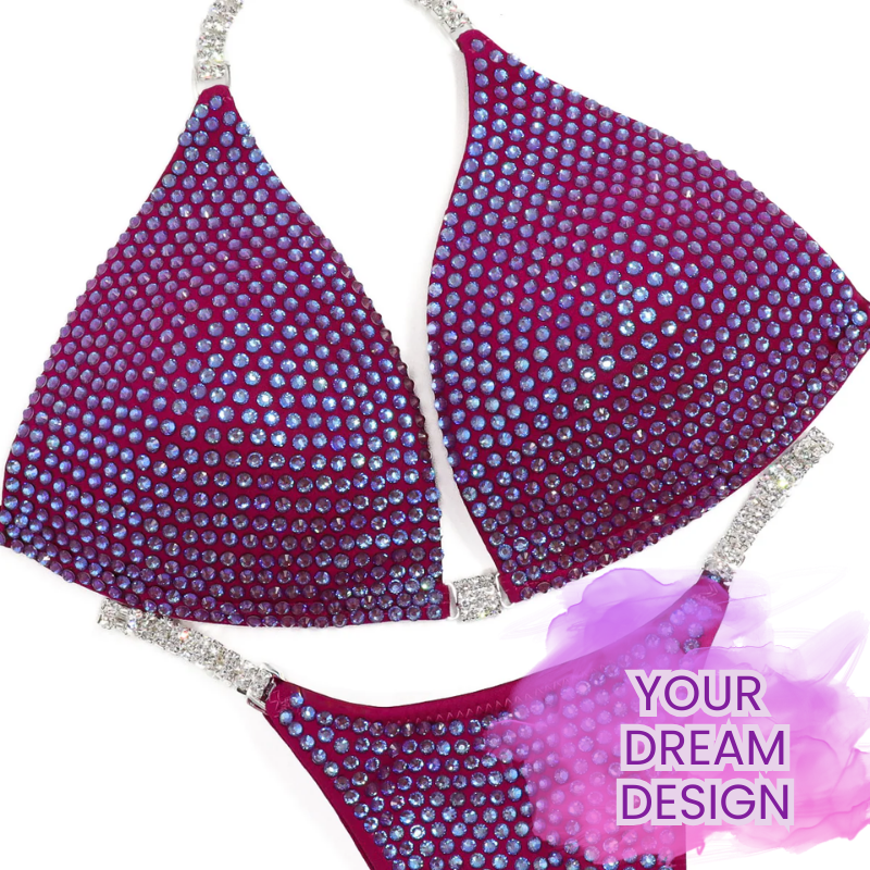 Custom Diamond Pro  Angel Competition BikinisThe best NPC Competition Suits for the Bikini Division, Fit Model Division Suits, and bodybuilding suits.
