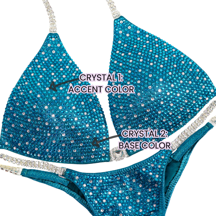 Custom Angel Shimmer  Angel Competition BikinisThe best NPC Competition Suits for the Bikini Division, Fit Model Division Suits, and bodybuilding suits.