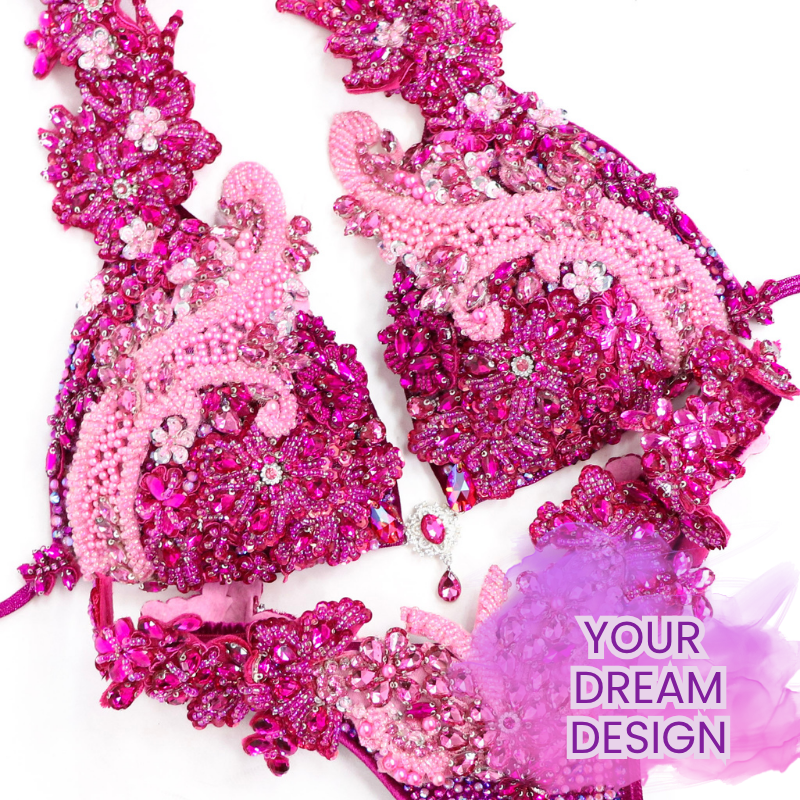 Buy Now, Size & Design Later Couture Suit  Angel Competition BikinisThe best NPC Competition Suits for the Bikini Division, Fit Model Division Suits, and bodybuilding suits.