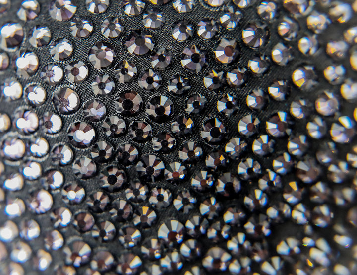 Introducing the True Graphite Radiance: a sleek wet black competition suit adorned with glistening Graphite crystals, crafted to enhance your stage presence with dark, mesmerizing shine. Stand out and shine bright! 🖤💎✨ #Bodybuilding #CompetitionSuit #TrueGraphiteRadiance #GraphiteCrystals