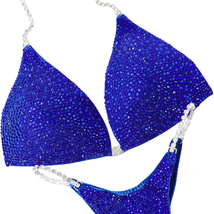 Starlit Velvet Radiance  Angel Competition BikinisThe best NPC Competition Suits for the Bikini Division, Fit Model Division Suits, and bodybuilding suits.