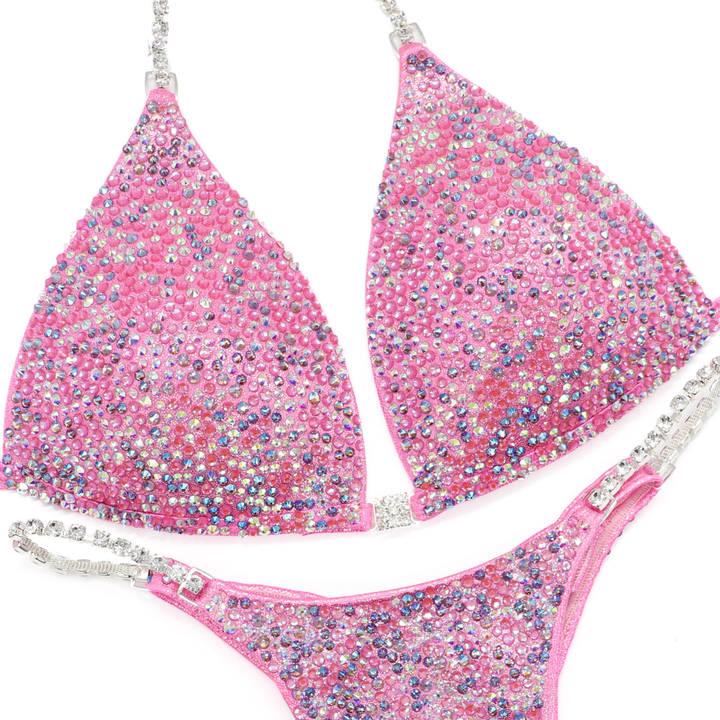 Baby Pink Radiance  Angel Competition BikinisThe best NPC Competition Suits for the Bikini Division, Fit Model Division Suits, and bodybuilding suits.