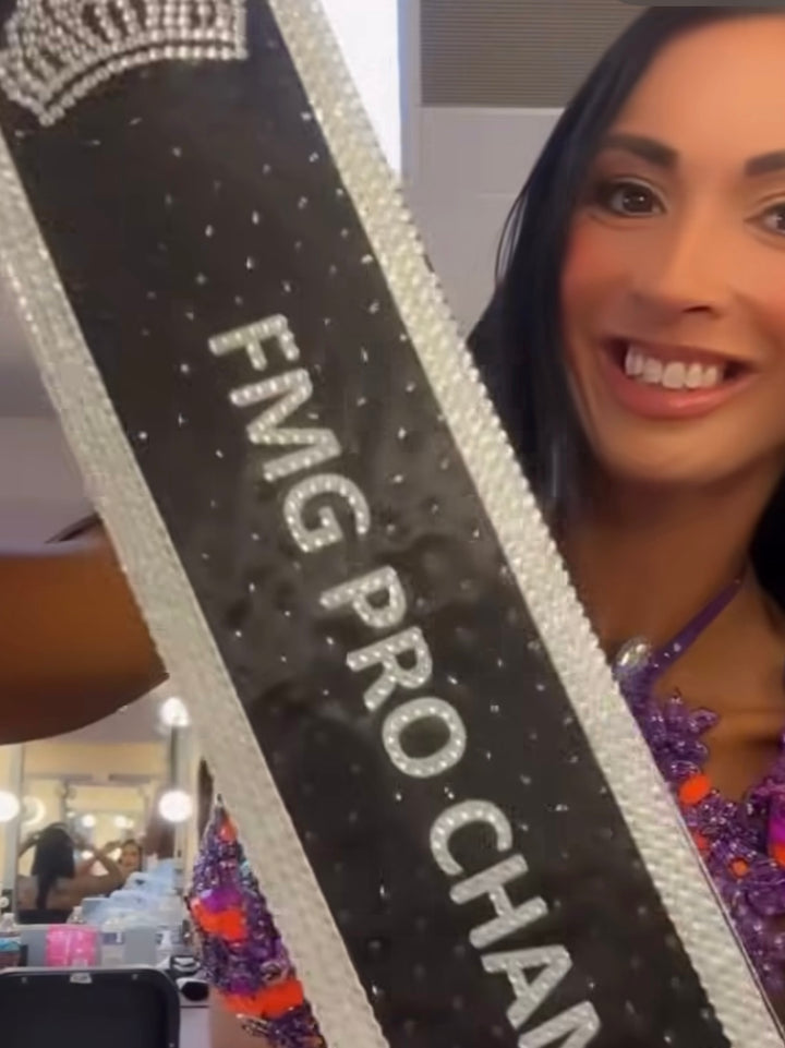 Crystallized Sash
