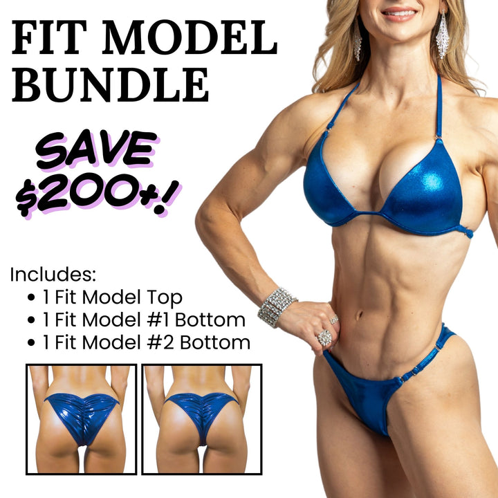 Find the perfect suit for your NPC Fit Model Competition. Angel Competition Bikinis is the best source for your Fit Model Competition Suit. 