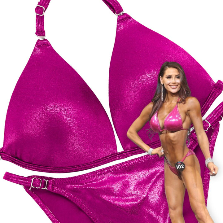 Hologram Mulberry Fit Model Competition Suit