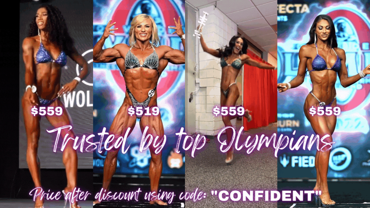 ACBikinis: Highest Rated NPC Competition Suits for Figure and Bikini –  Angel Competition Bikinis