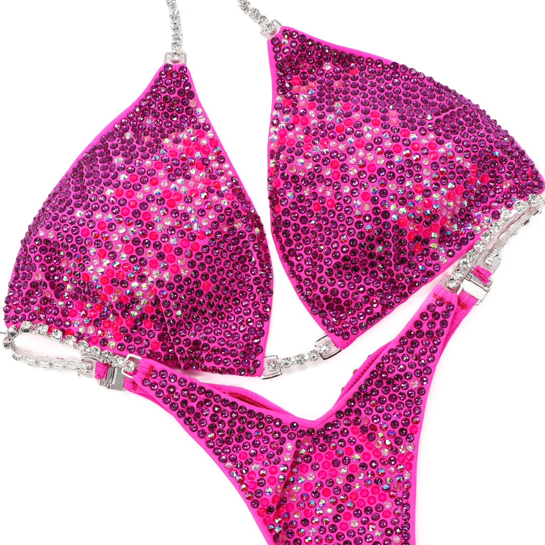 QS ST: Diamond Trinity. Matte Pink. Large/Pro.