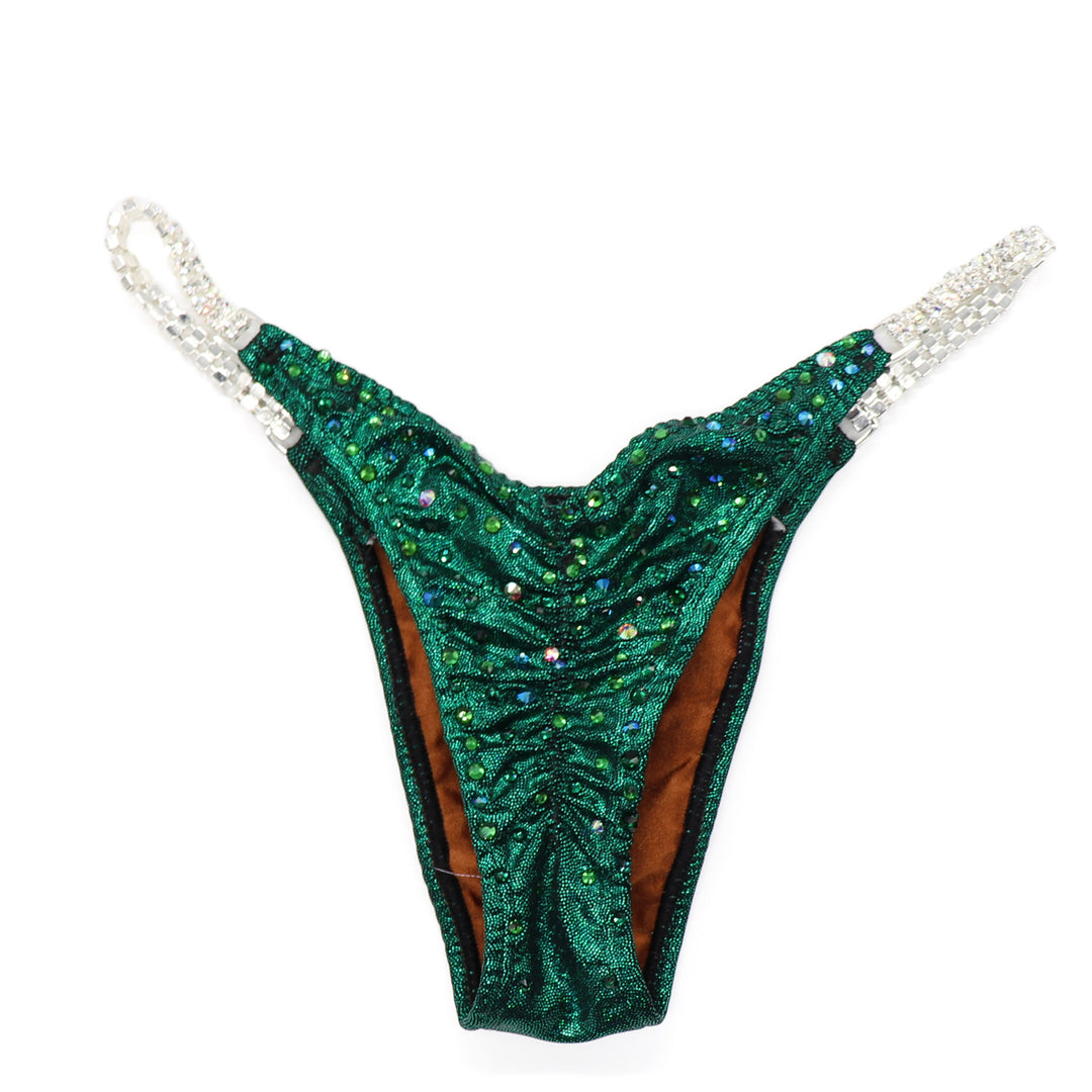 QS ST: Sophia's Green Radiance. Hologram Emerald. Medium Molded/Pro.