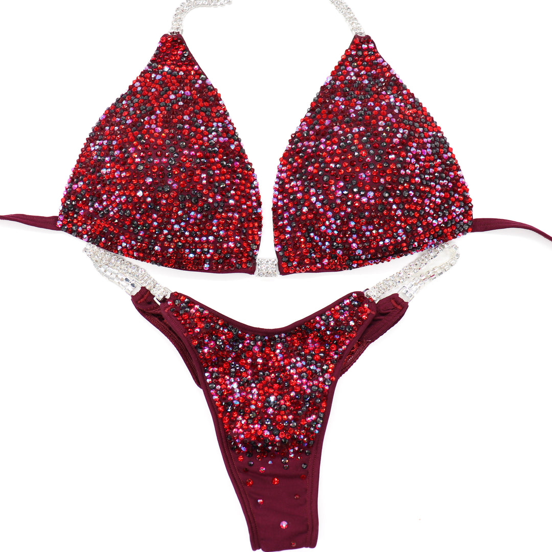 QS ST: Crystal Radiance. Matte Maroon. Large Molded/Pro.