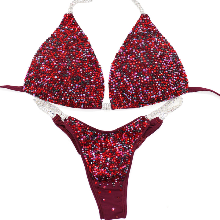 QS ST: Crystal Radiance. Matte Maroon. Large Molded/Pro.