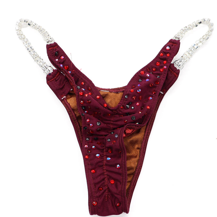 QS ST: Crystal Radiance. Matte Maroon. Large Molded/Pro.