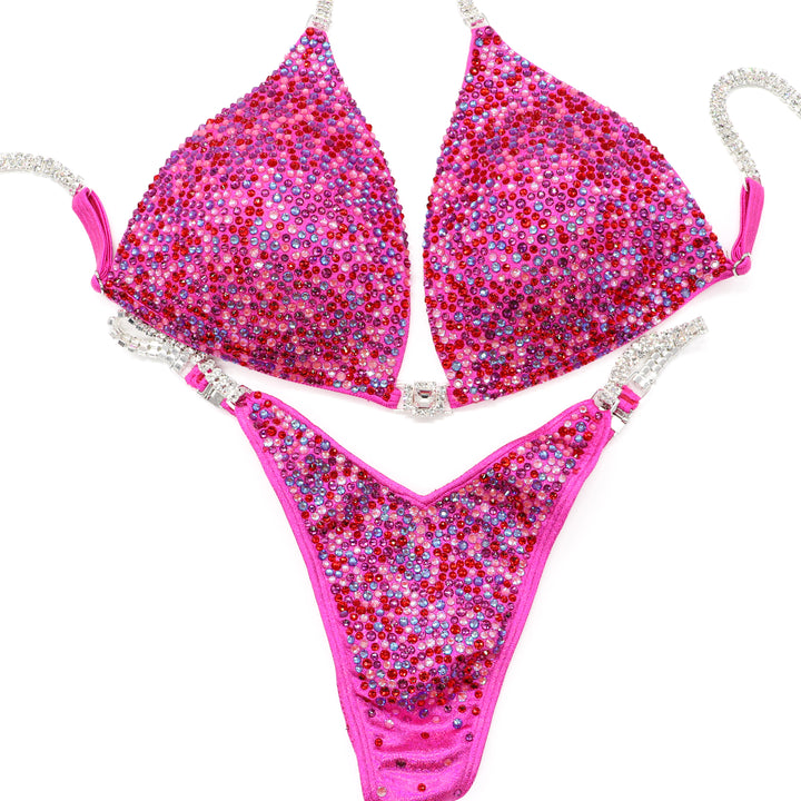 QS ST: Crystal Radiance. Hologram Pink. Large Molded/Pro with Modest Front.