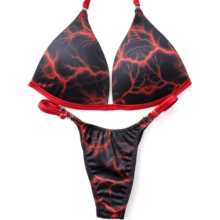 QS ST: Dark Ember Posing Practice Suit. Medium Molded/Pro.