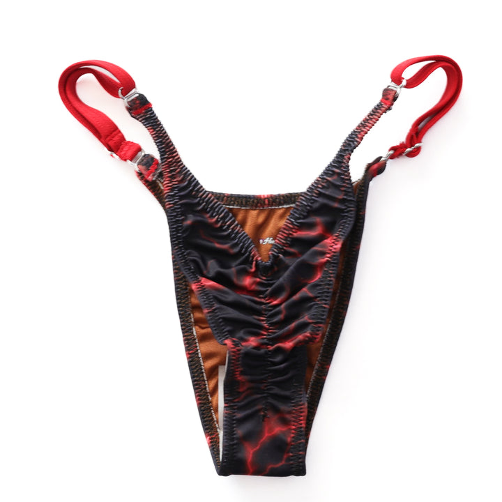 QS ST: Dark Ember Posing Practice Suit. Medium Molded/Pro.