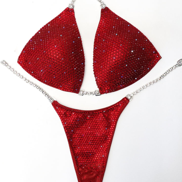 QS ST: Angel Shimmer. Hologram Red. Medium Molded/Pro.