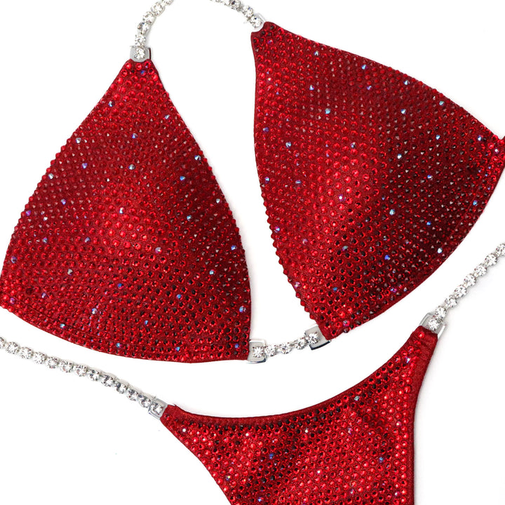 QS ST: Angel Shimmer. Hologram Red. Medium Molded/Pro.