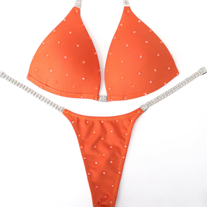 QS ST: Angel Bliss. Matte Orange. Neon Orange. Medium Molded/Pro.