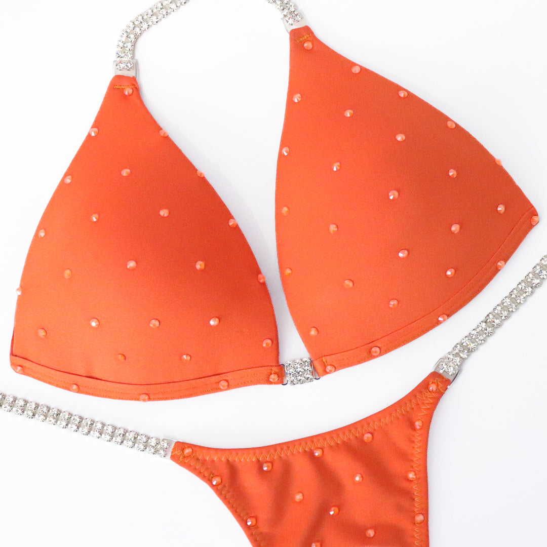 QS ST: Angel Bliss. Matte Orange. Neon Orange. Medium Molded/Pro.
