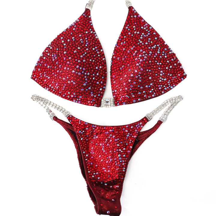 QS ST: Maroon Red Radiance. Medium Molded/Pro.