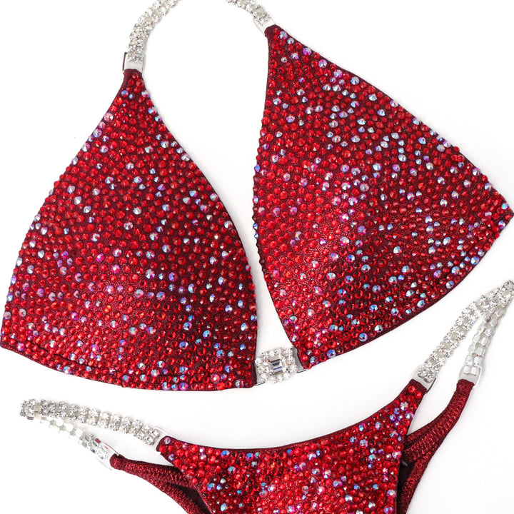 QS ST: Maroon Red Radiance. Medium Molded/Pro.