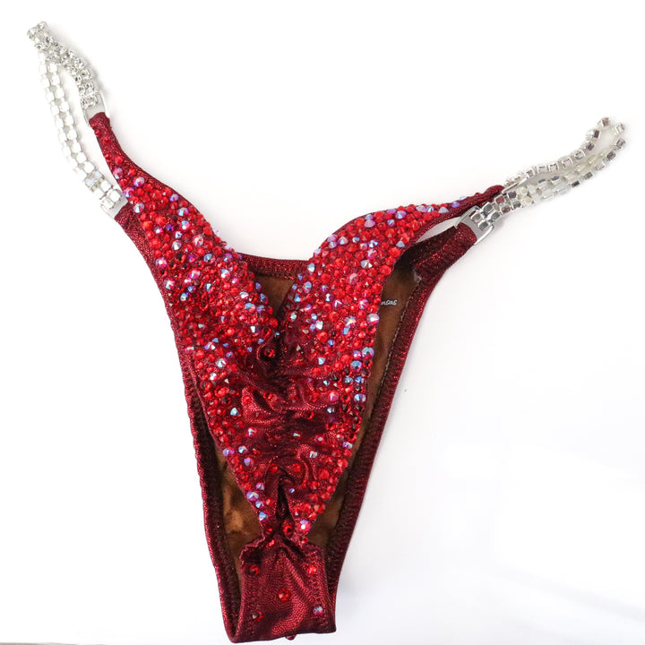 QS ST: Maroon Red Radiance. Medium Molded/Pro.