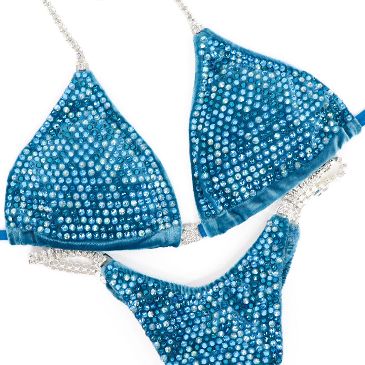 QS ST: Holly's Velvet Turquoise Diamond Pro. Small/Micro.