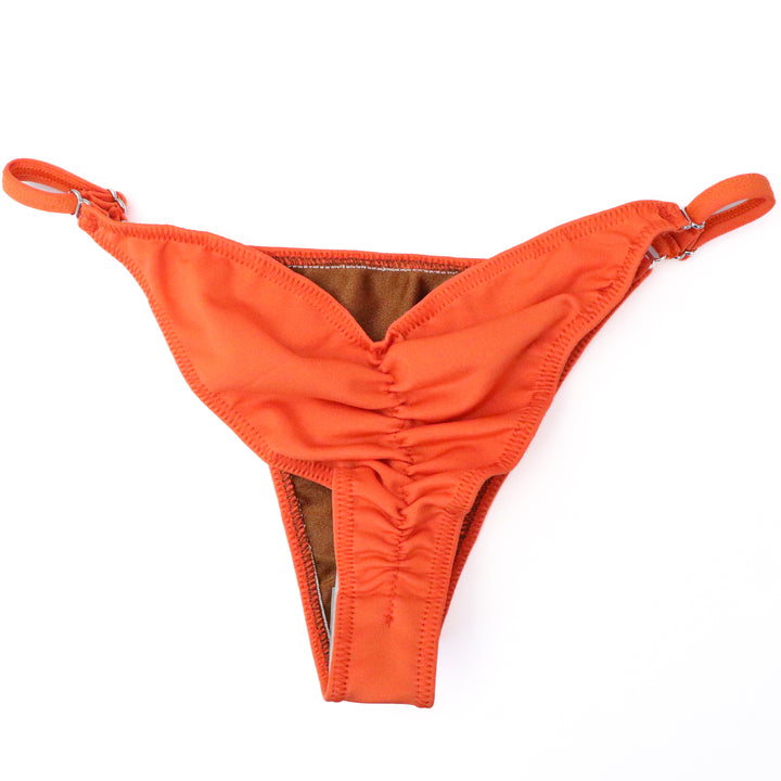 QS ST: Matte Orange Fit Model Suit. Medium Molded/Fit Model 1.