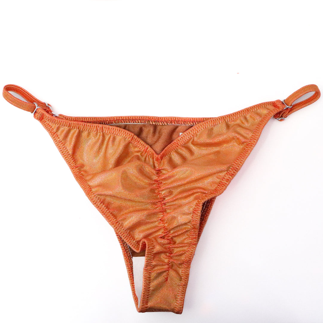 QS ST: Hologram Orange Fit Model Suit. Medium Molded/Fit Model 1.