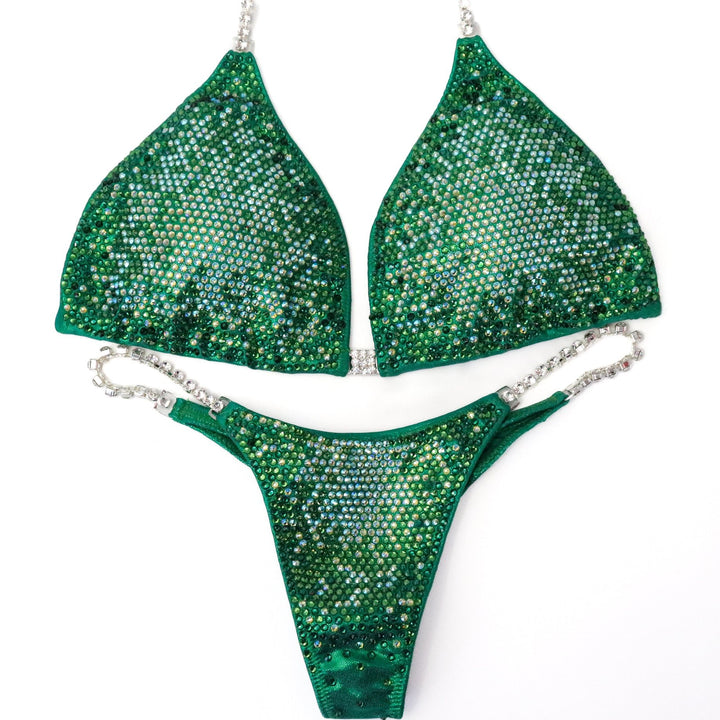 QS ST: Ashley K's Electric Kale Nova. Large/Micro with Petite Rise.
