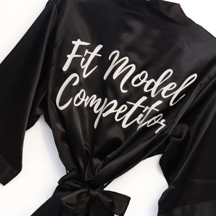 QS ST: Fit Model Competitor Robe- Onyx