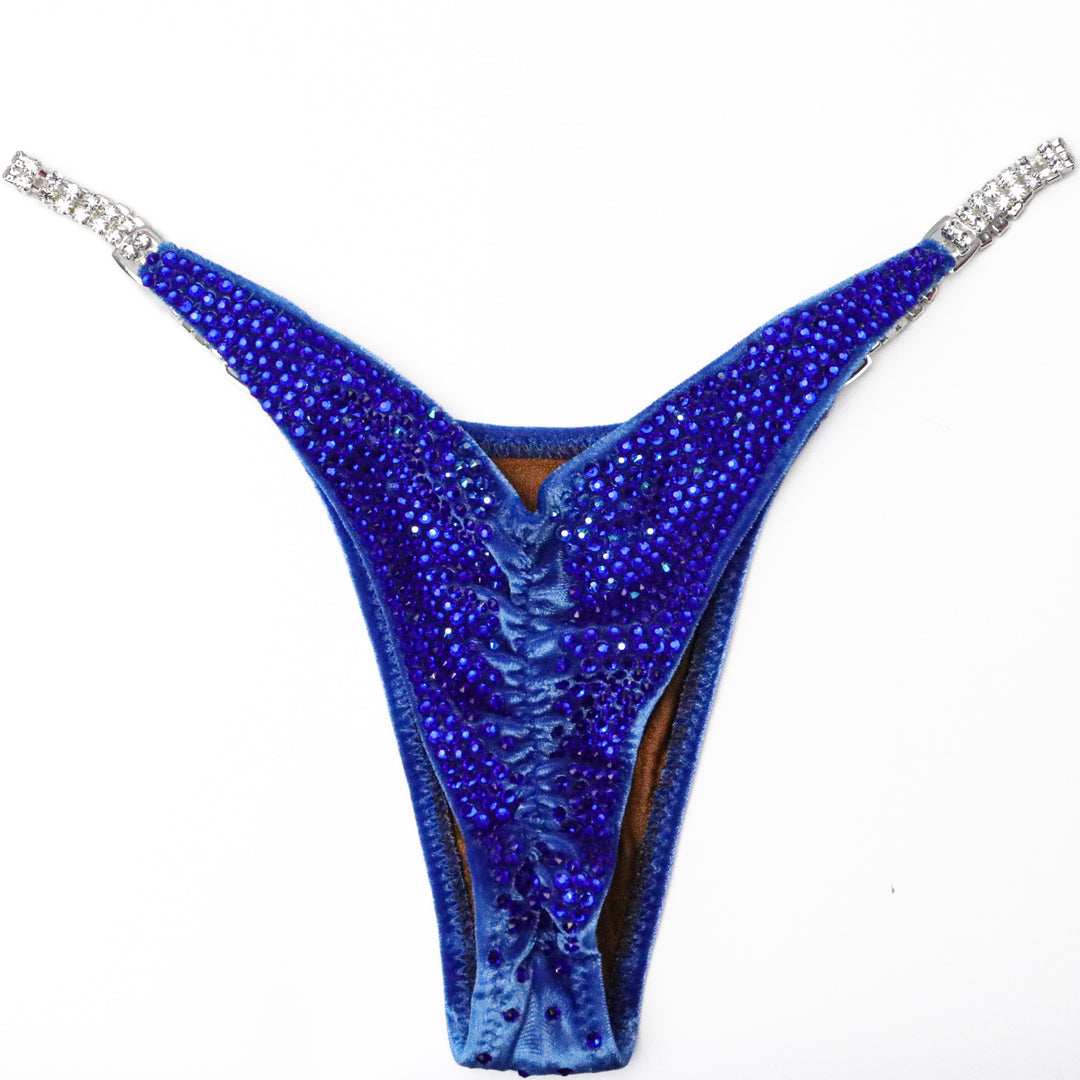 QS ST: Julia Renee's Blue Velvet Inferno Nova. Medium Molded/Pro.