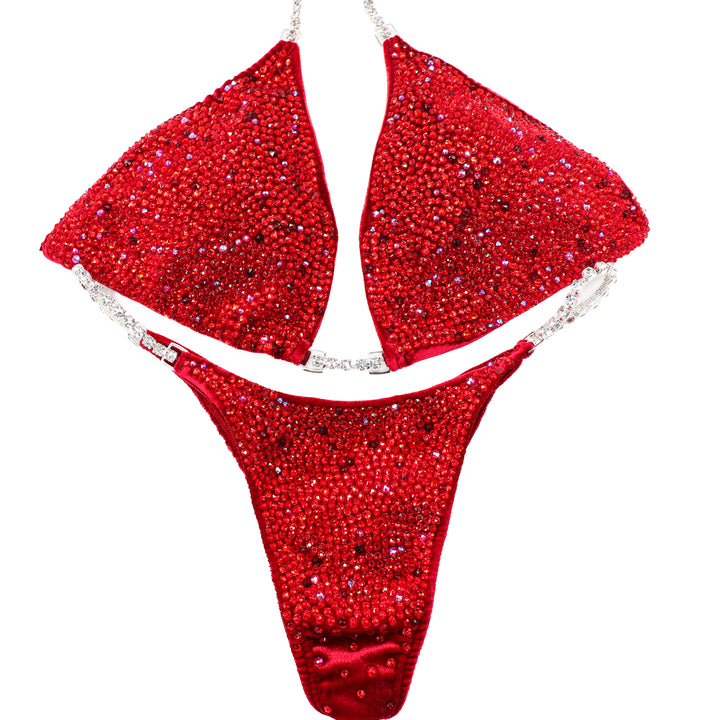 QS ST: Crystal Radiance. Velvet Red. Large/Pro with Modest Rise.