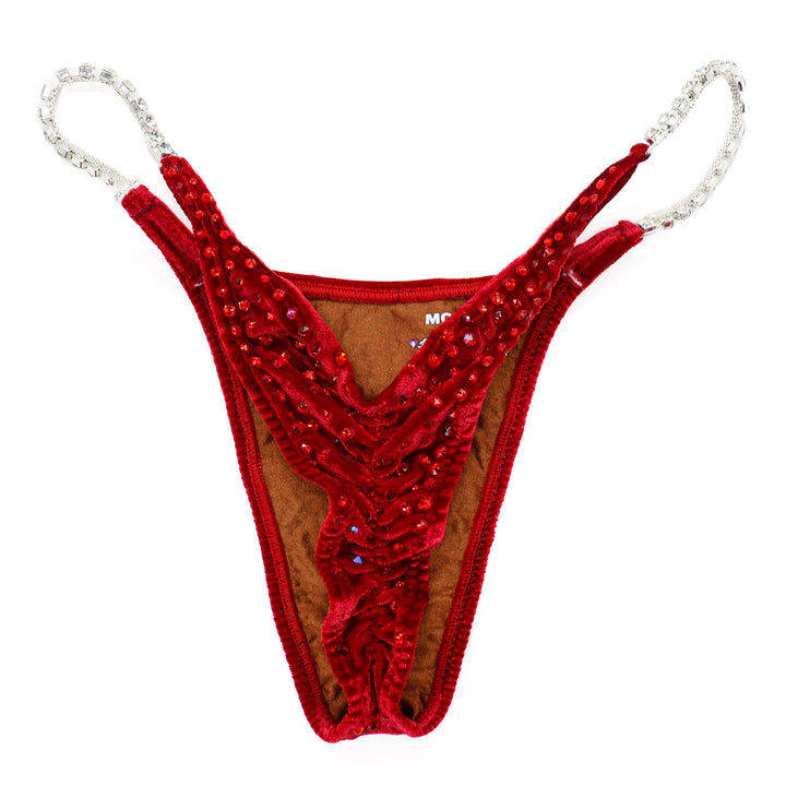 QS ST: Crystal Radiance. Velvet Red. Large/Pro with Modest Rise.
