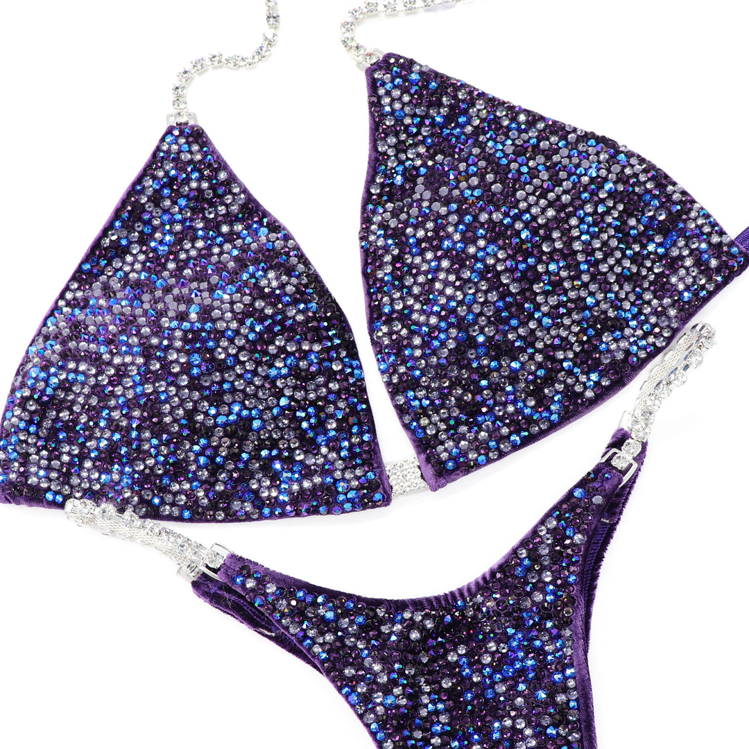 QS ST: Crystal Radiance. Velvet Purple. Medium/Micro.