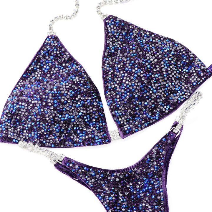 QS ST: Crystal Radiance. Velvet Purple. Medium/Micro.