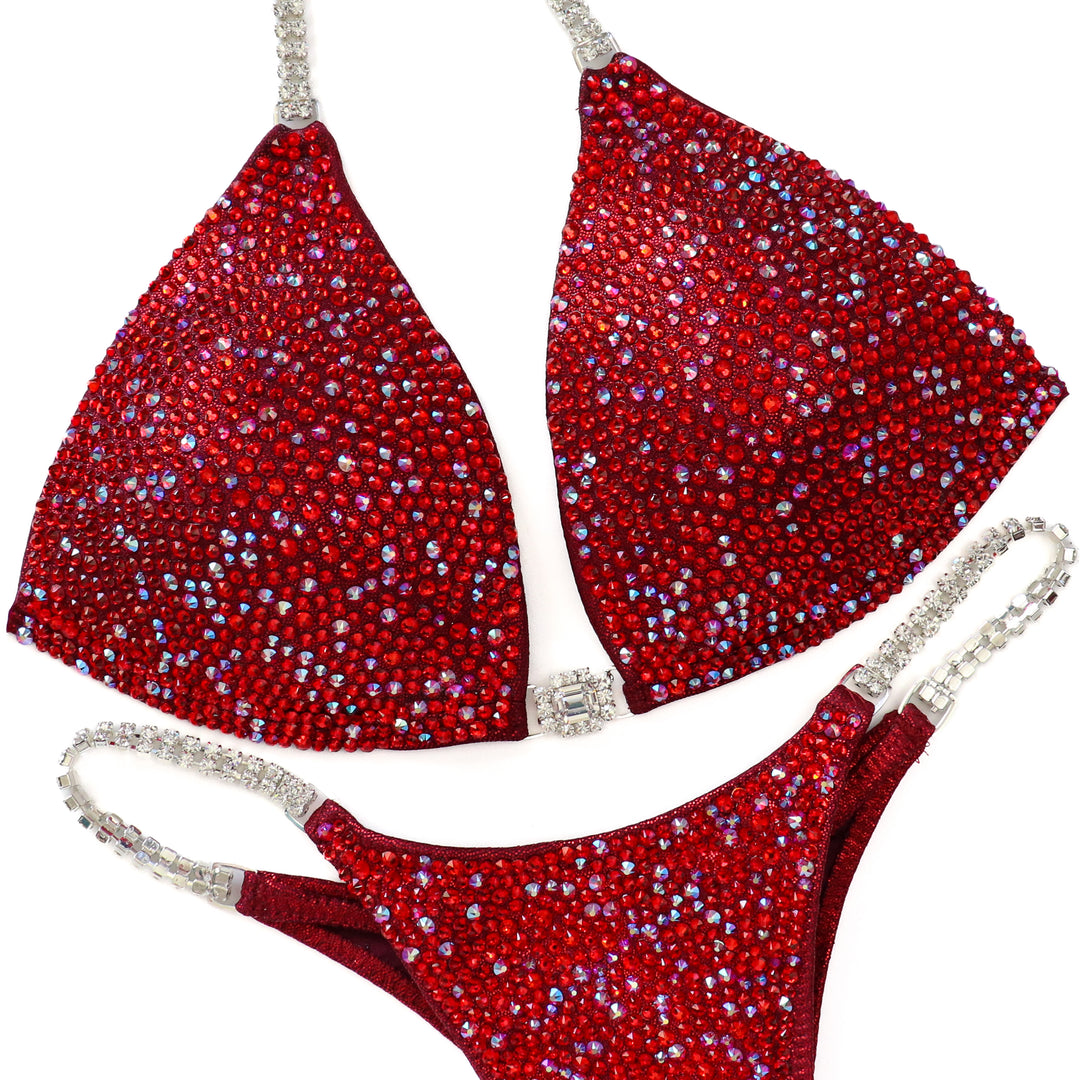 QS ST: Maroon Red Radiance. Medium Molded/Pro.