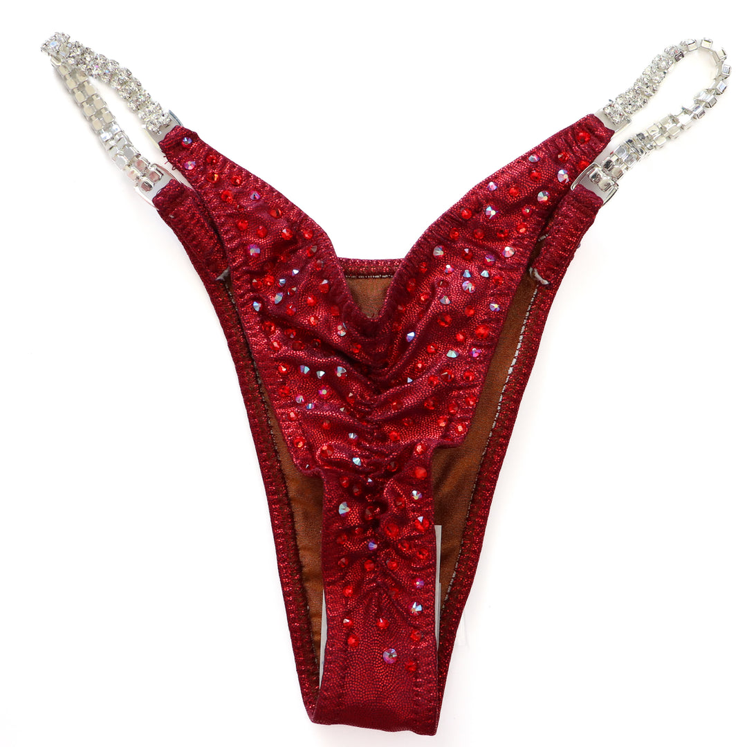 QS ST: Maroon Red Radiance. Medium Molded/Pro.