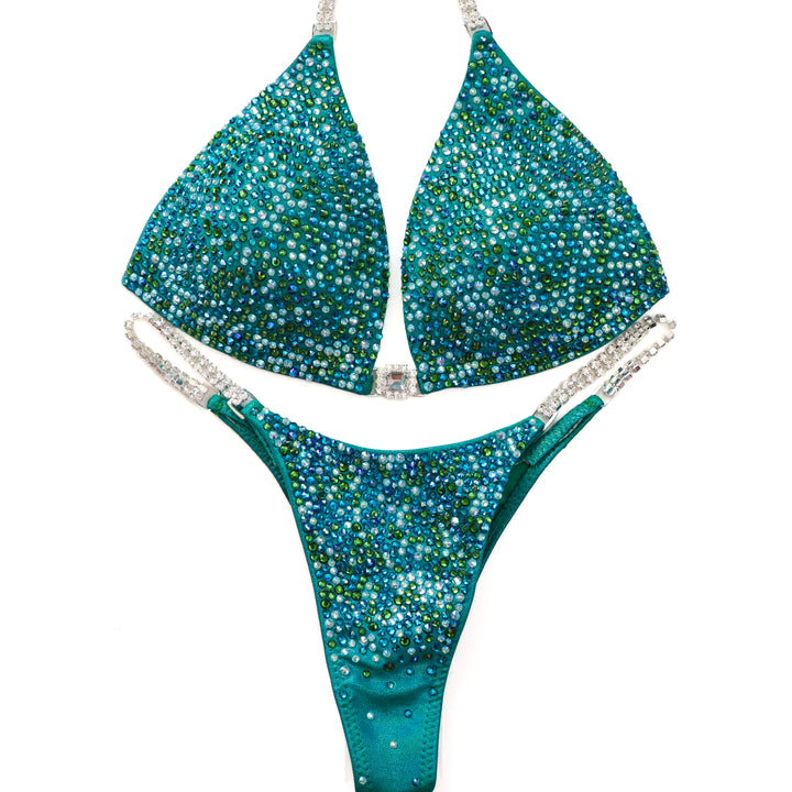 QS ST: Mary Ann's Green Radiance. Medium Molded/Pro.