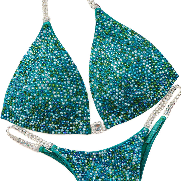 QS ST: Mary Ann's Green Radiance. Medium Molded/Pro.