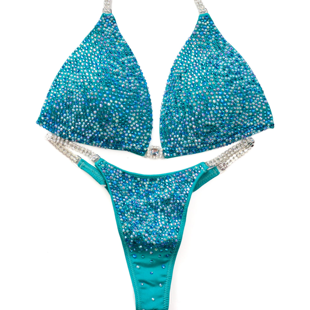 QS ST: Rhoda's Aqua Arnold Radiance. Large Molded/Micro.
