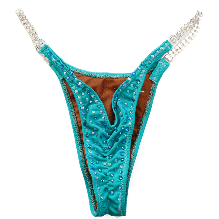 QS ST: Rhoda's Aqua Arnold Radiance. Large Molded/Micro.