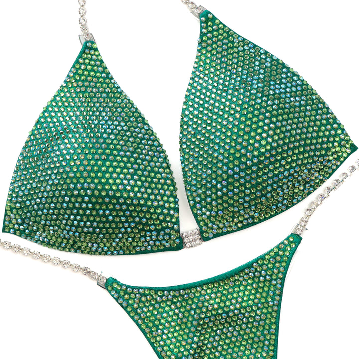 QS ST: Kelly Shimmer Pro. Medium Molded/Pro.