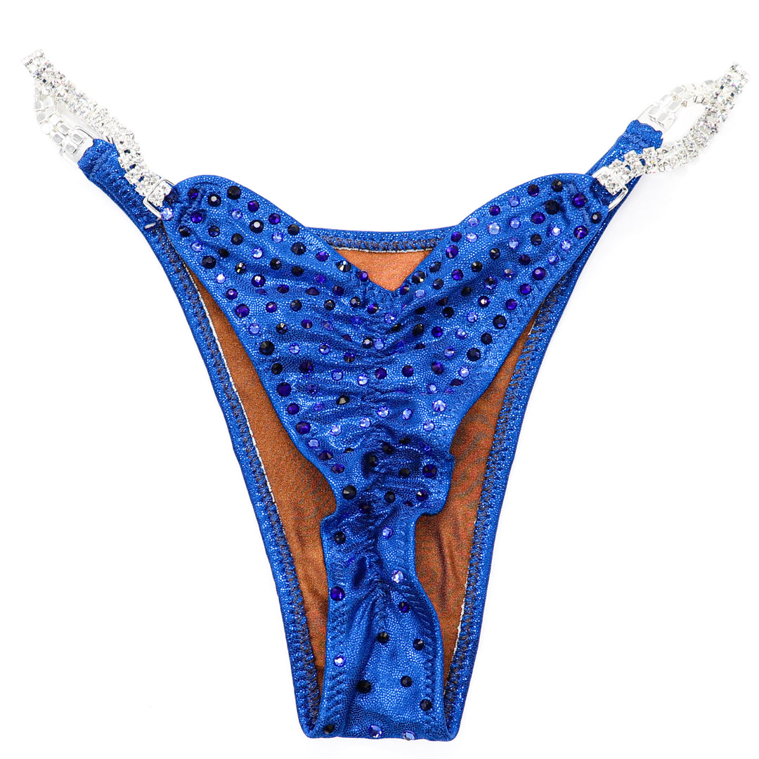 QS ST: Crystal Radiance. Hologram Electric Blue. Medium Molded/Pro with Modest Rise.