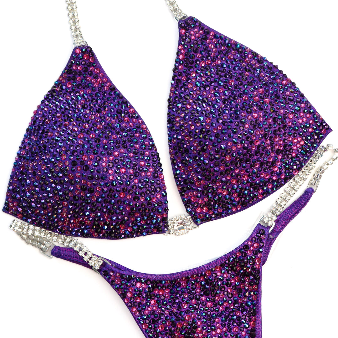QS ST: Sparkle Purple Radiance. Medium Molded/Micro.